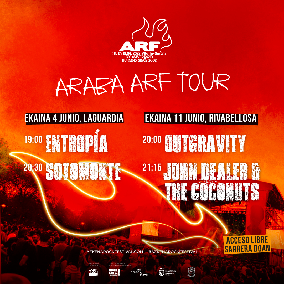 Cartel Araba ARF Tour